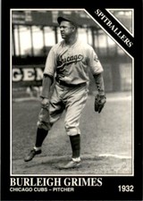 1993 Conlon Collection TSN Burleigh Grimes Chicago Cubs #706