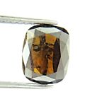 1.73TCW Gray Cognac Brown Oval Rose cut Natural Diamond for Valentine Day Deal