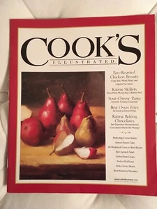 PRISTINE “COOK’S ILLUSTRATED” MAGAZINE “INTRODUCTORY ISSUE”-CONTENTS PHOTO - Picture 1 of 3