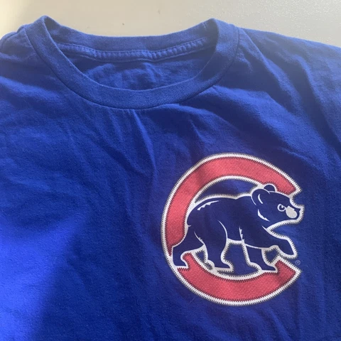 Chicago Cubs Anthony Rizzo #44 MLB Genuine Jersey-Style Graphic Shirt Youth L Cover