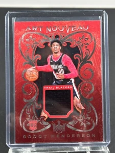 PANINI COURT KINGS 2023/24 JUGENDSTIL MEMORABILIA #AN-SCO SCOOT HENDERSON - Bild 1 von 2