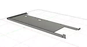 Caselabs SMA8 Chassis Mid Plate (Uncoated) - Made to order - Picture 1 of 3