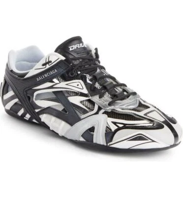 Zapatillas deportivas BALENCIAGA para mujer Colorblock Drive Recorte zapatos gris negro $695 Foto 1 de 4