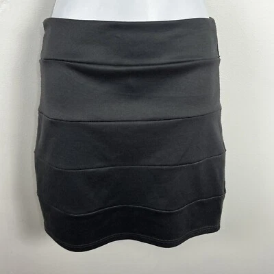 Falda Vendaje Honey Punch Talla M Gris Carbón Hasta la Rodilla Elastizada Foto 1 de 4