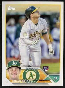 2023 Topps #95 Jonah Bride RC (ATHLETICS) - Picture 1 of 1