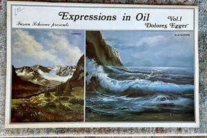 Susan Scheewe Presenta Expresiones En Patrón Pintura al Óleo Bk Dolores Egger - Imagen 1 de 6