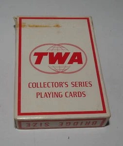 TWA COLLECTORS SERIES TRANS WORLD AIRLINES PLAYING CARDS LOCKHEED 1649 - 1957 - Picture 1 of 4