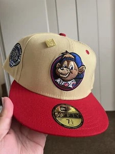 Chicago Cubs Clark The Bear New Era Fitted Hat 7 1/2 - Picture 1 of 7