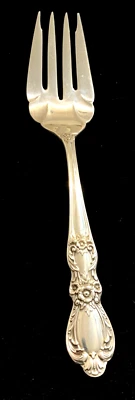 Vintage 1847 Rogers 1953 Heritage 8 7/8" Silverplate Meat Serving Fork No Mono - Image 1 of 4