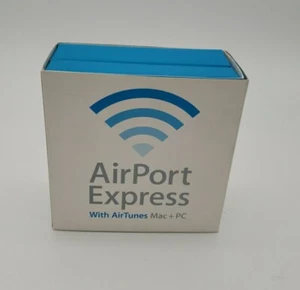 Apple Airport Express A1084 54 Mbps Wireless G Router (M9470LL/A) New Open Box - Picture 1 of 7