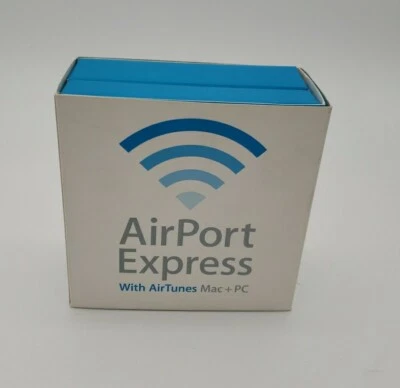 Apple Airport Express A1084 54 Mbps Wireless G Router (M9470LL/A) New Open Box - Image 1 of 4
