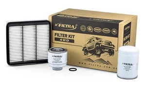 OIL AIR FUEL Filter Kit for MITSUBISHI Triton ML Diesel 3.2L 4M41 2006-2009 - Picture 1 of 1