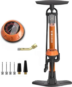 Manual Air Pump for Tire Floor for Car, Bicycle, Portable NEW - Picture 1 of 6