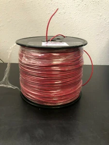 CARRETE DE ALAMBRE 12 AWG 16 PR ROJO 1.000 PIES SIN MARCAR - Imagen 1 de 3