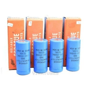 Lot of 4 NOS NIB Sprague Electrolytic Can Capacitors 90uF 350V - Picture 1 of 1
