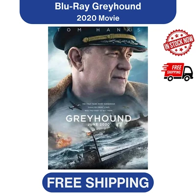 Greyhound [2020] Blu-ray DVD New Tom Hanks Full HD High Quality All Region - Image 1 of 4