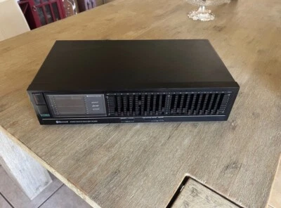 Ecualizador gráfico estéreo negro vintage SHERWOOD EQ470R PROBADO/LIMPIO Foto 1 de 4