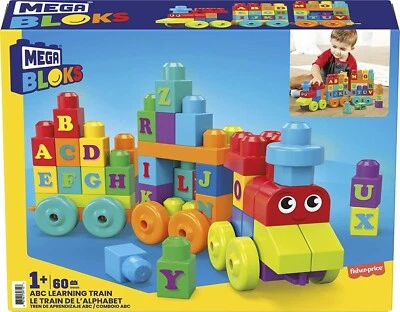 Fisher Price Mega Bloks ABC Learning Train - Image 1 of 4