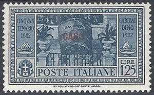 1932 EGEO CASO GARIBALDI 1,25 LIRE MH * - RR10903 - Picture 1 of 1