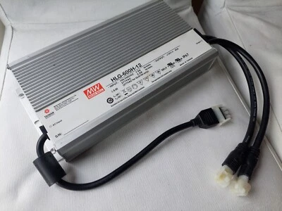 Mean Well HLG-600H-12 LED Netzteil 480W 12V 40A IP67 Schaltnetzteil CV - Bild 1 von 3