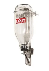 Parrot Lg/Md Pet Bird Water Bottle Lixit Glass 16 oz. - Picture 1 of 5