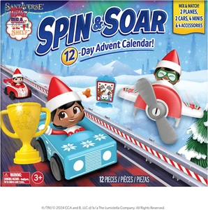 12-Day Advent Calendar - Spin & Soar Christmas Countdown with 12 Mix and Match - Picture 1 of 12