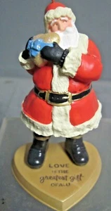 HALLMARK KEEPSAKE CHRISTMAS ORNAMENT SANTA CLAUS THE GIFT OF LOVE - Imagen 1 de 4