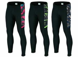 Mens Cycling Tights Cycling Trousers Bike Compression Pants GEL Padded Chamois - Picture 1 of 33