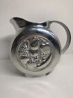 Wilton Armeltale Pewter Pitcher With Harvest Fruit Pattern  - Holds 2 Quarts