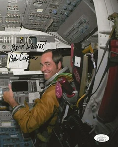 Robert Bob Crippen REAL hand SIGNED Photo #7 JSA COA Autographed NASA Astronaut - Picture 1 of 2