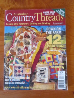 MAGAZINE AUSTRALIAN COUNTRY THREADS   VOL. 5.  NO. 4  GREAT  ** MUST SEE - Image 1 of 2