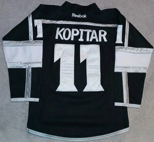 #11 Anze KOPITAR Los Angeles KINGS Replica REEBOK Jersey, Size Youth S/M - Picture 1 of 2