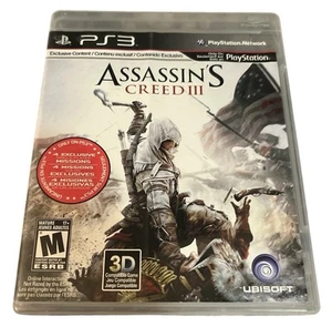 Sony Playstation 3 Assassin’s Creed III 3 Tested Complete With Manual - Picture 1 of 4