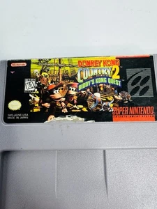 Donkey Kong Country 2: Diddy's Kong Quest (Super Nintendo 1995 + Donkey Kong LOT - Bild 1 von 10