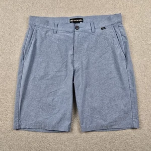 Travis Mathew Sand Harbor Golf Shorts Mens 35 Blue Hybrid Lifestyle Performance - Picture 1 of 15