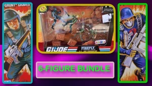 G.I. Joe 25th An. TRU excl FireFly vs grunts Pack open with bonus 2 figs NEW - Picture 1 of 24
