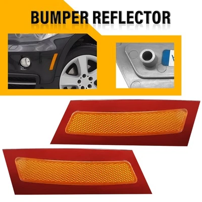 Reflector de marcador lateral de parachoques delantero con lente ámbar para BMW E70 X5 2007-2010 2008 2009 Foto 1 de 4