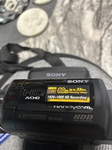 Sony HD 4.0 Pixels Video Recorder HDR-XR105 With Case No Remote Lost - Picture 1 of 2