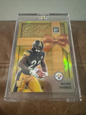 2021 Donruss Optic Gifted Rookies Najee Harris Pittsburgh Steelers #GR-13 #6 /10 - Image 1 of 2