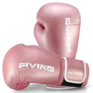 FIVING Women's Pro Style Boxing Gloves for Training Muay Thai Ladies for Spar... - Picture 1 of 6