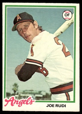 1978 O-Pee-Chee Joe Rudi California Angels #28 - Image 1 of 2