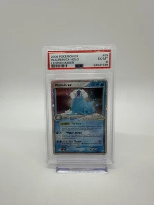 2006 POKEMON EX LEGEND MAKER WALREIN EX #89/92 ULTRA RARE HOLO PSA 6 - Image 1 of 2