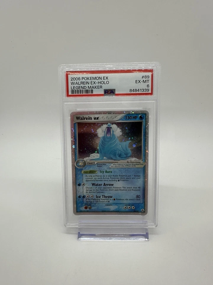 2006 POKEMON EX LEGEND MAKER WALREIN EX #89/92 ULTRA RARE HOLO PSA 6 - Image 1 of 2