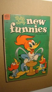 NEW FUNNIES 208 ** WOODY WOODPECKER DELL COMICS 1954 WALTER LANTZ - Picture 1 of 1