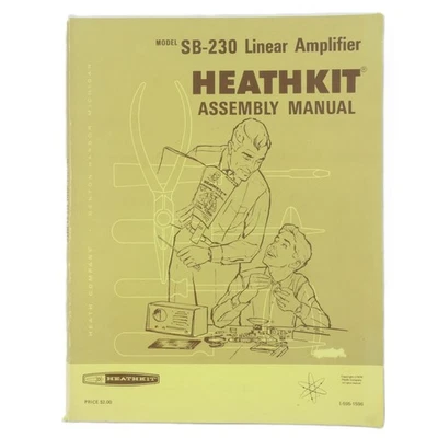 Amplificador Lineal Manual Heathkit Montaje Modelo SB-230 Ham Foto 1 de 4