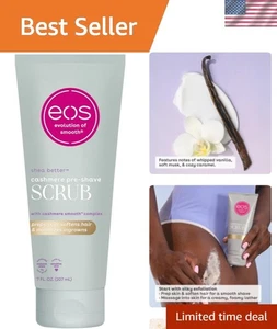 Cashmere Smooth Exfoliating Sugar Scrub - Vanilla Cashmere for a Luxurious Shave - Picture 1 of 9