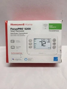 Brand New Honeywell Home TH2320WF4010 FocusPRO S200 3H/2C Smart WiFi Thermostat - Picture 1 of 7