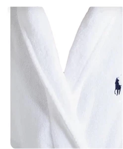 Autentico accappatoio Polo Ralph Lauren collo sciallato con asciugamano di lusso - Foto 1 di 4