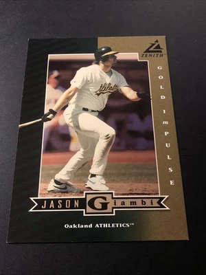 1998 Pinnacle Zenith Gold Impulse 5 X 7 Джейсон Джамби #Z48 /100 - Изображение 1 из 3