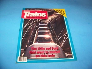 Trains Magazine "The Magazine Of Railroading" Vintage  May 1987  - Picture 1 of 3